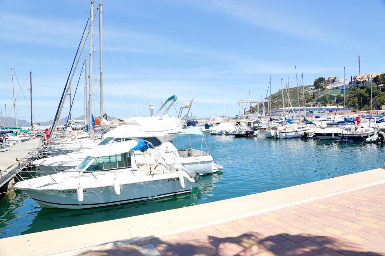 Apartamento A Pie De Playa Del Puerto De Mazarron. Kültér fotó